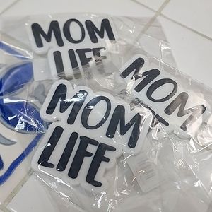 EXTRA LARGE MOM LIFE CROC SHOE CHARMS/ CROC JEWELRY